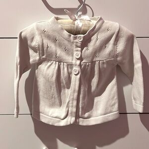 Circo baby girl white jacket 9M